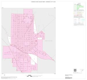2000 Census County Subdivison Block Map: Karnes City CCD, Texas, Inset A01