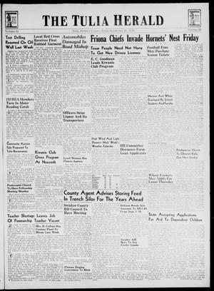 The Tulia Herald (Tulia, Tex), Vol. 32, No. 39, Ed. 1, Thursday, September 25, 1941