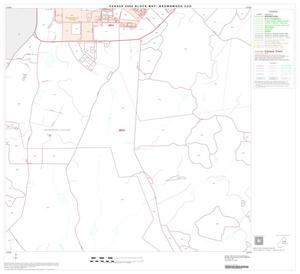 2000 Census County Subdivison Block Map: Brownwood CCD, Texas, Block 8