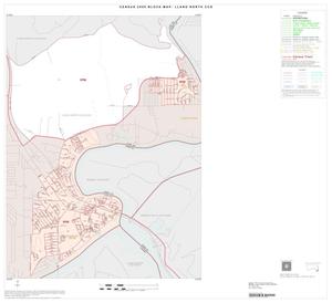 2000 Census County Subdivison Block Map: Llano North CCD, Texas, Inset C01