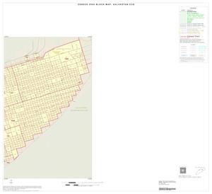 2000 Census County Subdivison Block Map: Galveston CCD, Texas, Inset A02