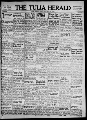 The Tulia Herald (Tulia, Tex), Vol. 31, No. 22, Ed. 1, Thursday, May 30, 1940