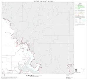 2000 Census County Subdivison Block Map: Bangs CCD, Texas, Block 2