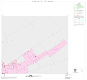 2000 Census County Subdivison Block Map: Bay City CCD, Texas, Inset B02