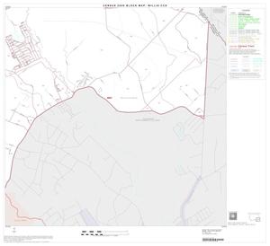 2000 Census County Subdivison Block Map: Willis CCD, Texas, Block 6