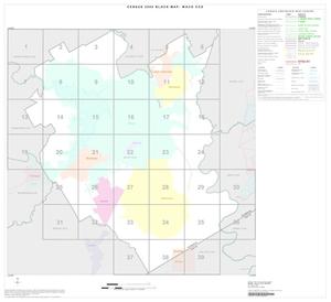 2000 Census County Subdivison Block Map: Waco CCD, Texas, Index