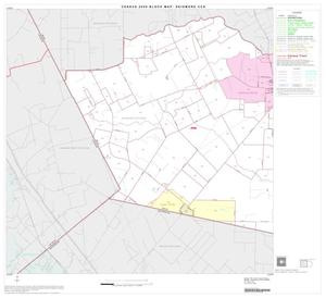 2000 Census County Subdivison Block Map: Skidmore CCD, Texas, Block 1