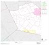 Map: 2000 Census County Subdivison Block Map: Skidmore CCD, Texas, Block 1