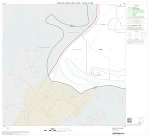 2000 Census County Subdivison Block Map: Trinity CCD, Texas, Block 6
