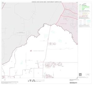 Primary view of object titled '2000 Census County Subdivison Block Map: Northwest Harris CCD, Texas, Block 4'.