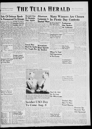 The Tulia Herald (Tulia, Tex), Vol. 32, No. 30, Ed. 1, Thursday, July 24, 1941