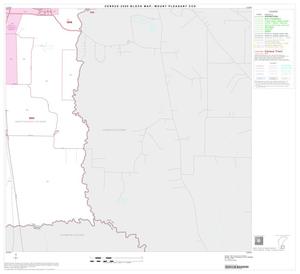 2000 Census County Subdivison Block Map: Mount Pleasant CCD, Texas, Block 10