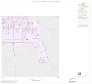 2000 Census County Subdivison Block Map: Fredericksburg CCD, Texas, Inset A04