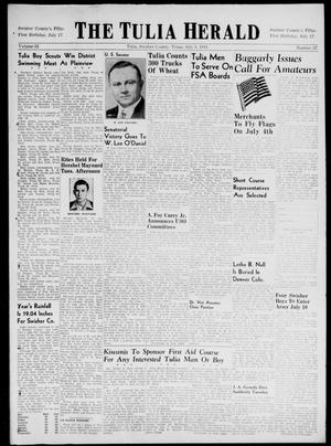 The Tulia Herald (Tulia, Tex), Vol. 32, No. 27, Ed. 1, Thursday, July 3, 1941