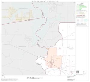 2000 Census County Subdivison Block Map: Jacksonville CCD, Texas, Block 1