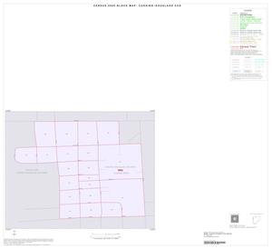 2000 Census County Subdivison Block Map: Cushing-Douglass CCD, Texas, Inset A01