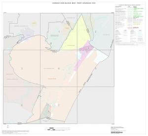 2000 Census County Subdivison Block Map: Port Aransas CCD, Texas, Index