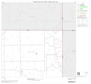 2000 Census County Subdivison Block Map: Pampa East CCD, Texas, Block 3