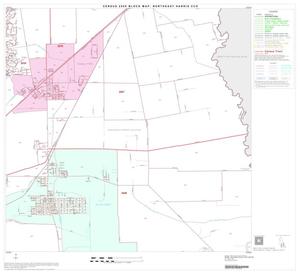 2000 Census County Subdivison Block Map: Northeast Harris CCD, Texas, Block 9