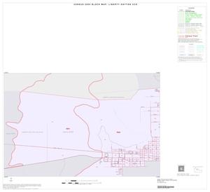 2000 Census County Subdivison Block Map: Liberty-Dayton CCD, Texas, Inset B01