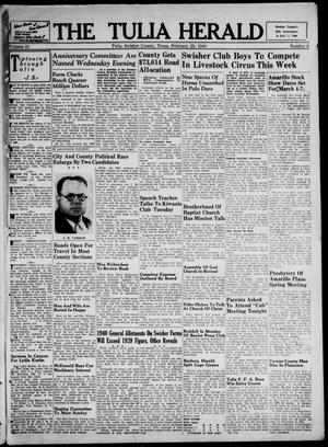 The Tulia Herald (Tulia, Tex), Vol. 31, No. 9, Ed. 1, Thursday, February 29, 1940