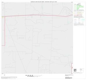 2000 Census County Subdivison Block Map: Devine-Natalia CCD, Texas, Block 1