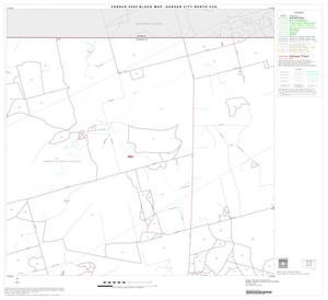 2000 Census County Subdivison Block Map: Garden City North CCD, Texas, Block 2