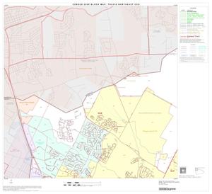 2000 Census County Subdivison Block Map: Travis Northeast CCD, Texas, Block 1