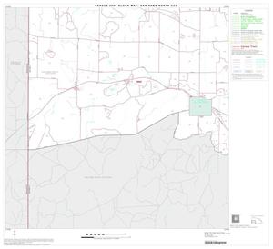 2000 Census County Subdivison Block Map: San Saba North CCD, Texas, Block 4