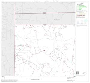 2000 Census County Subdivison Block Map: Mertzon North CCD, Texas, Block 1