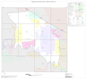 2000 Census County Subdivison Block Map: Sugar Land CCD, Texas, Index