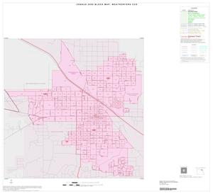 2000 Census County Subdivison Block Map: Weatherford CCD, Texas, Inset A01