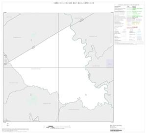 Primary view of object titled '2000 Census County Subdivison Block Map: Burlington CCD, Texas, Index'.