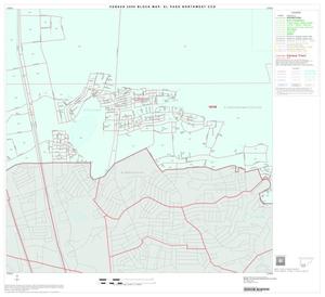 2000 Census County Subdivison Block Map: El Paso Northwest CCD, Texas, Block 12