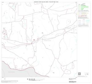 2000 Census County Subdivison Block Map: Palestine CCD, Texas, Block 9