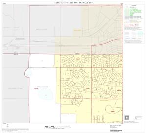2000 Census County Subdivison Block Map: Amarillo CCD, Texas, Block 1