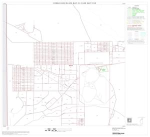 2000 Census County Subdivison Block Map: El Paso East CCD, Texas, Block 3