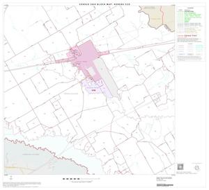2000 Census County Subdivison Block Map: Kerens CCD, Texas, Block 4