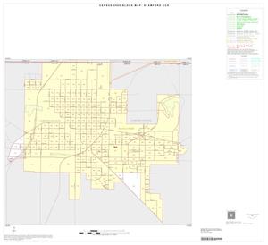 2000 Census County Subdivison Block Map: Stamford CCD, Texas, Inset A01