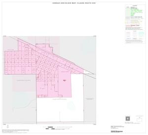2000 Census County Subdivison Block Map: Claude South CCD, Texas, Inset A01