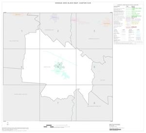 2000 Census County Subdivison Block Map: Canton CCD, Texas, Index
