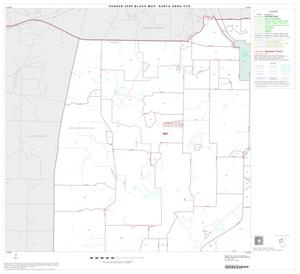 2000 Census County Subdivison Block Map: Santa Anna CCD, Texas, Block 2
