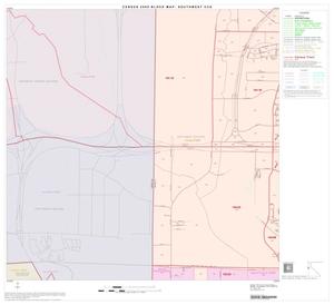2000 Census County Subdivison Block Map: Southwest CCD, Texas, Block 10