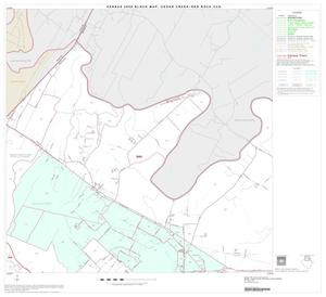 2000 Census County Subdivison Block Map: Cedar Creek-Red Rock CCD, Texas, Block 2