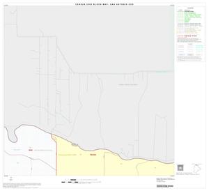 2000 Census County Subdivison Block Map: San Antonio CCD, Texas, Block 3
