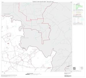 2000 Census County Subdivison Block Map: Butler CCD, Texas, Block 2