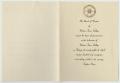 Thumbnail image of item number 3 in: '[Invitation to the Western Texas College Dedication]'.