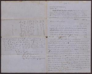 [Deed from Henry Maxwell and Others to Hannah Maxwell, March 6, 1858]