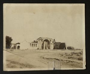 Primary view of object titled '[Old church building]'.