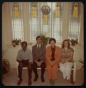 Primary view of object titled '[Westminster Presbyterian Church staff members]'.